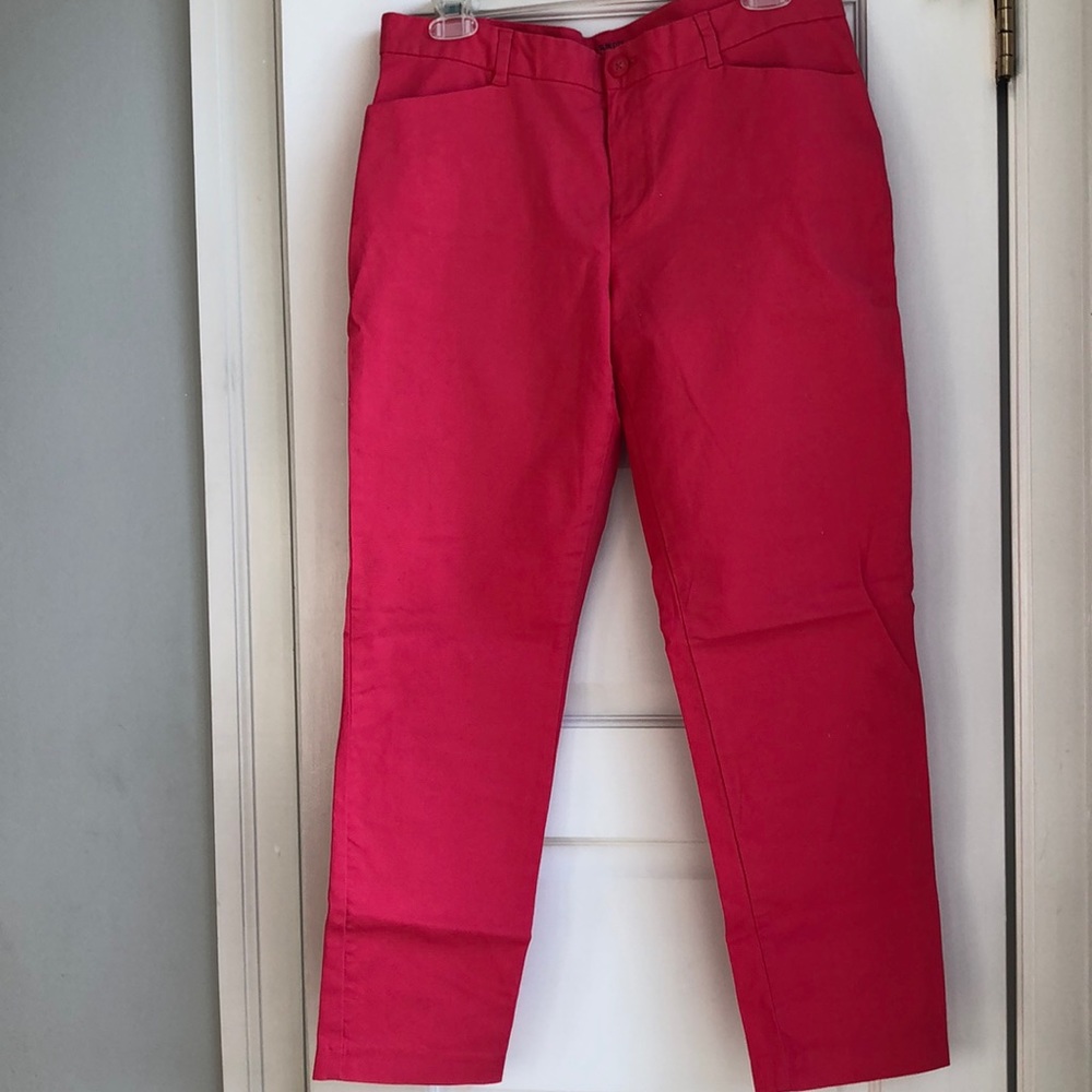 Gap khakis size 6R. Coral color